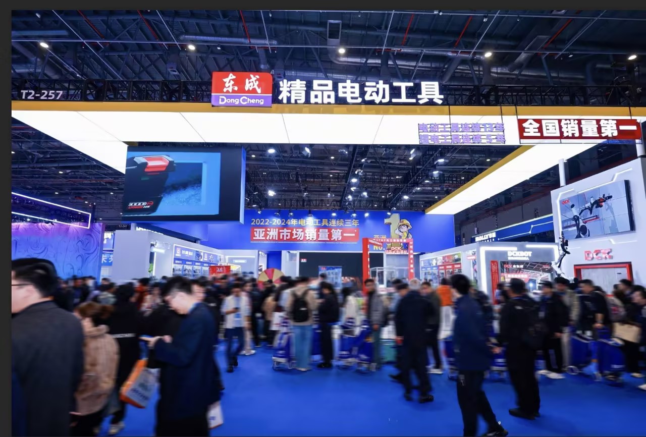 Dongcheng Continues to Build a Full-Link Tool Ecosystem and Makes Its Debut with Two Booths at the Shanghai Hardware Show